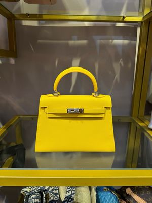 Borsa kelly 25cm lime 