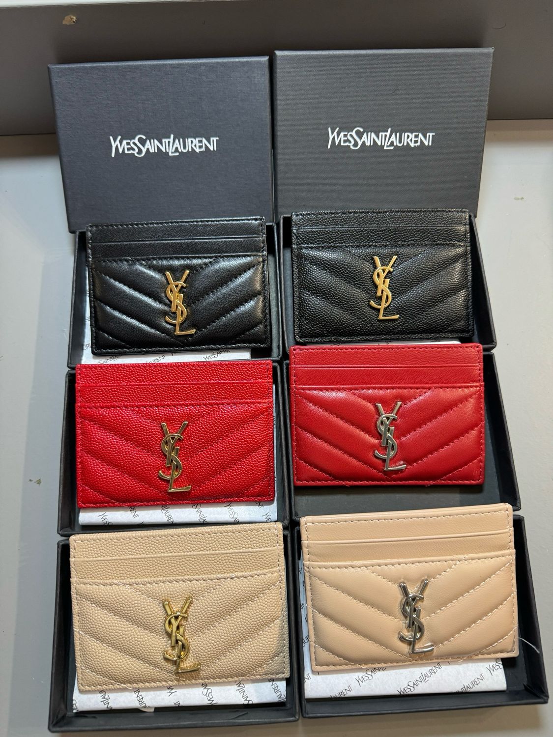 Portacarte ysl