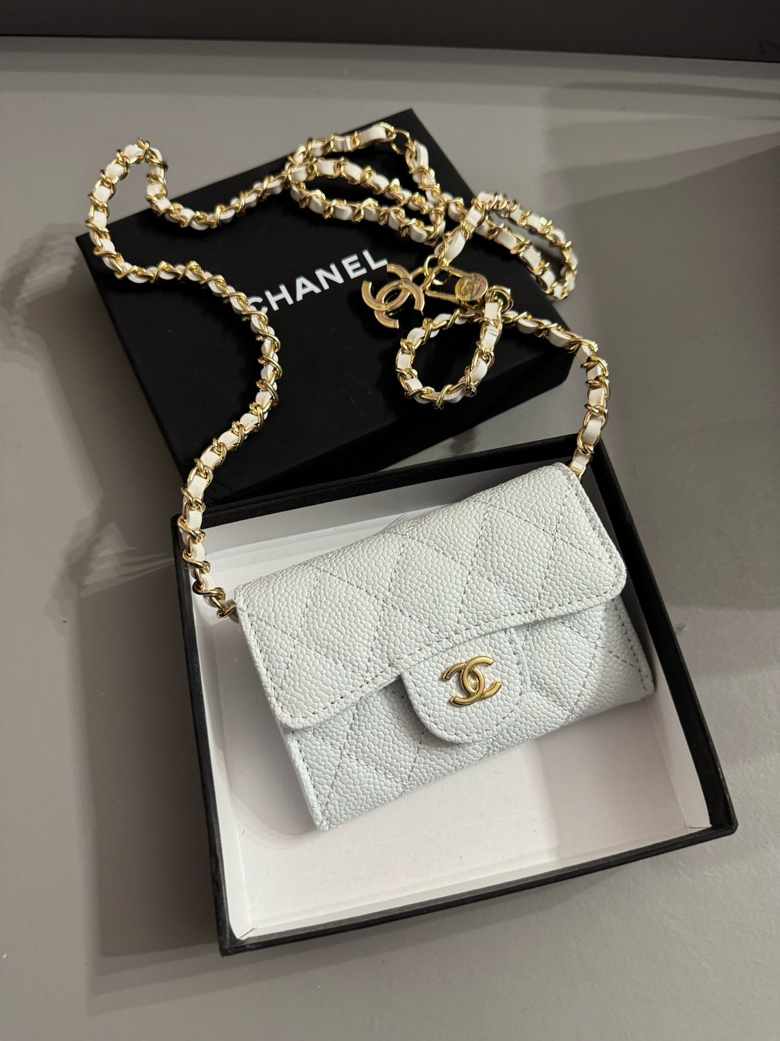 Pochette tracolla bianca