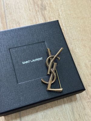 Spilla Ysl bronzo