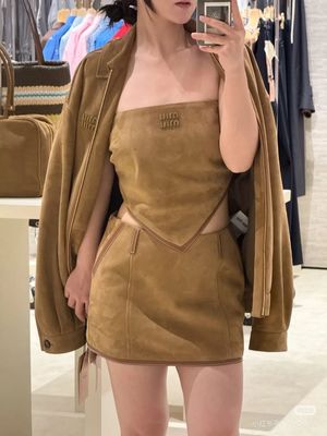 Set miu suede brown