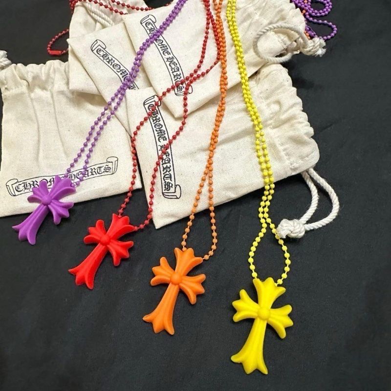 Collana croce color 