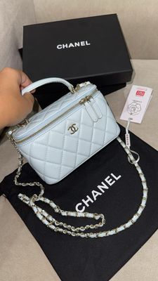 Borsa specchio cc turchese