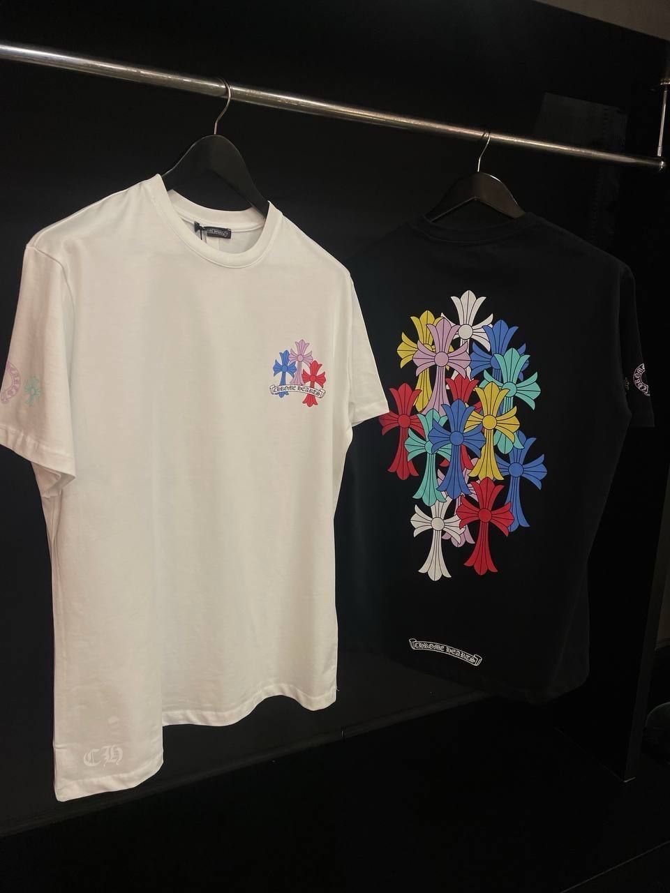T-shirt Chrome color
