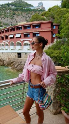 Top Miu rosa