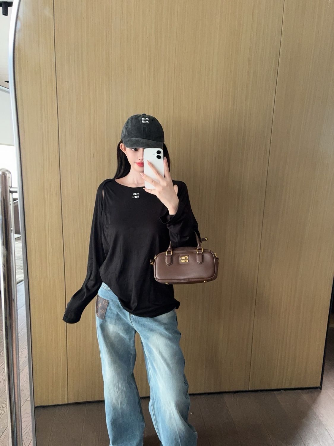 Maglia lunga trasparente miu 