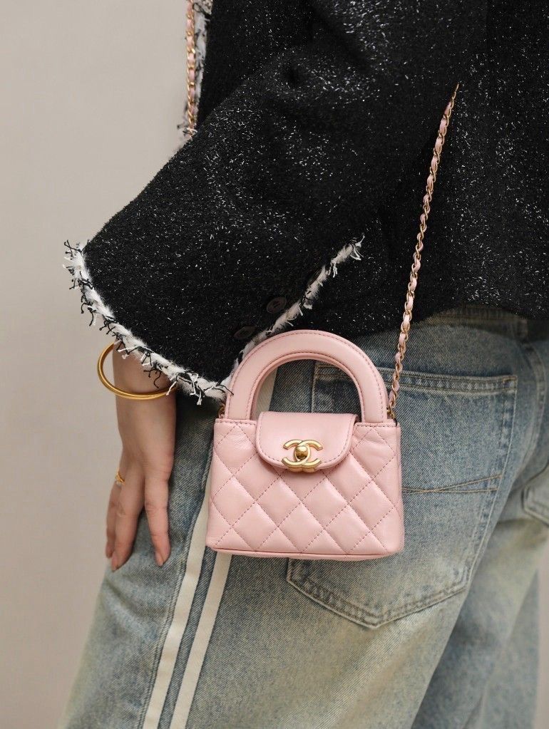 Borsa mini Kelly cc rosa