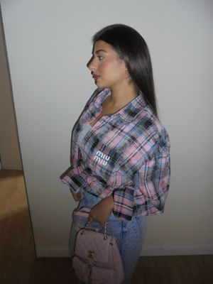 Camicia miu quadri