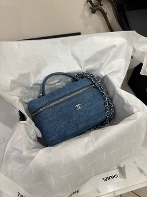 Borsa manico jeans 