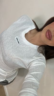 Maglia Miu trasparente