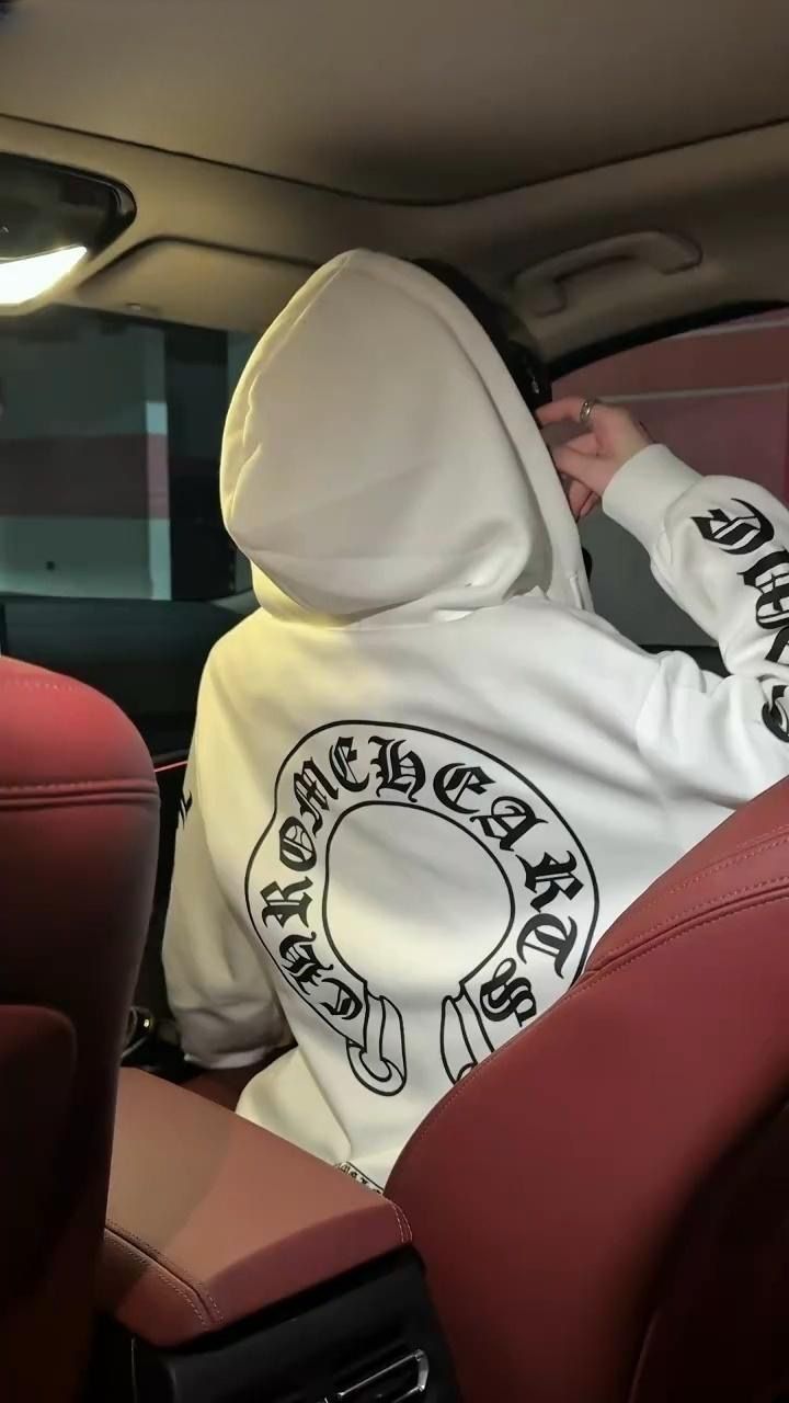Felpa Chrome bianca 