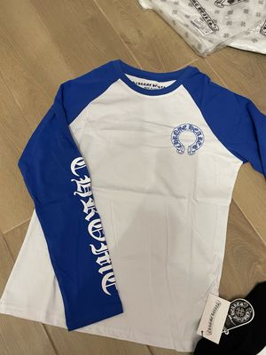 Maglia long sleeve Chrome blu 