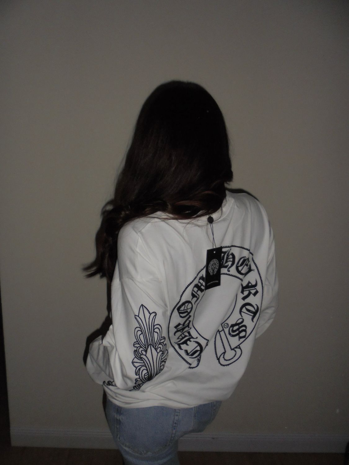 Maglia long sleeve Chrome strass
