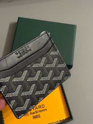 Portacarte goya nero 