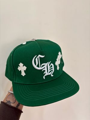 Cappello Chrome iniziali verde