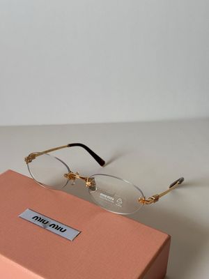 Occhiali Miu vista rimless