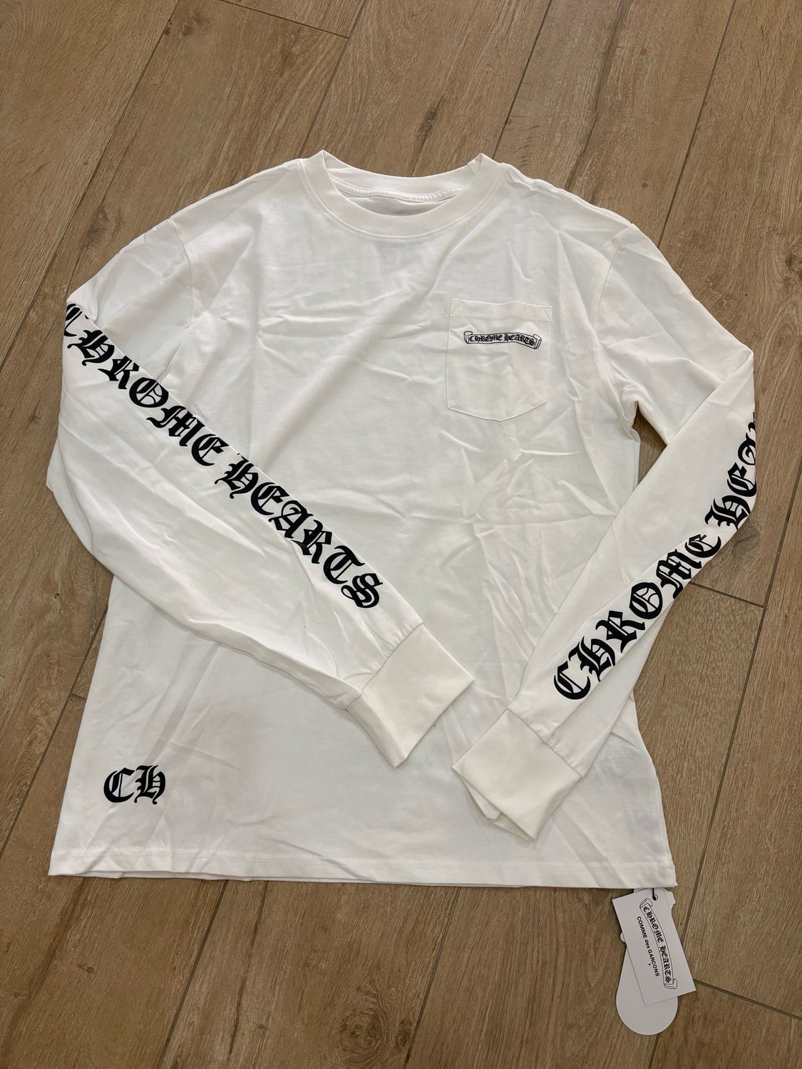 Maglia taschino Chrome bianca