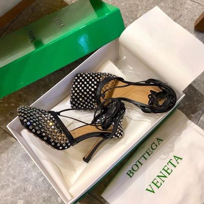 Scarpe Bottega strass