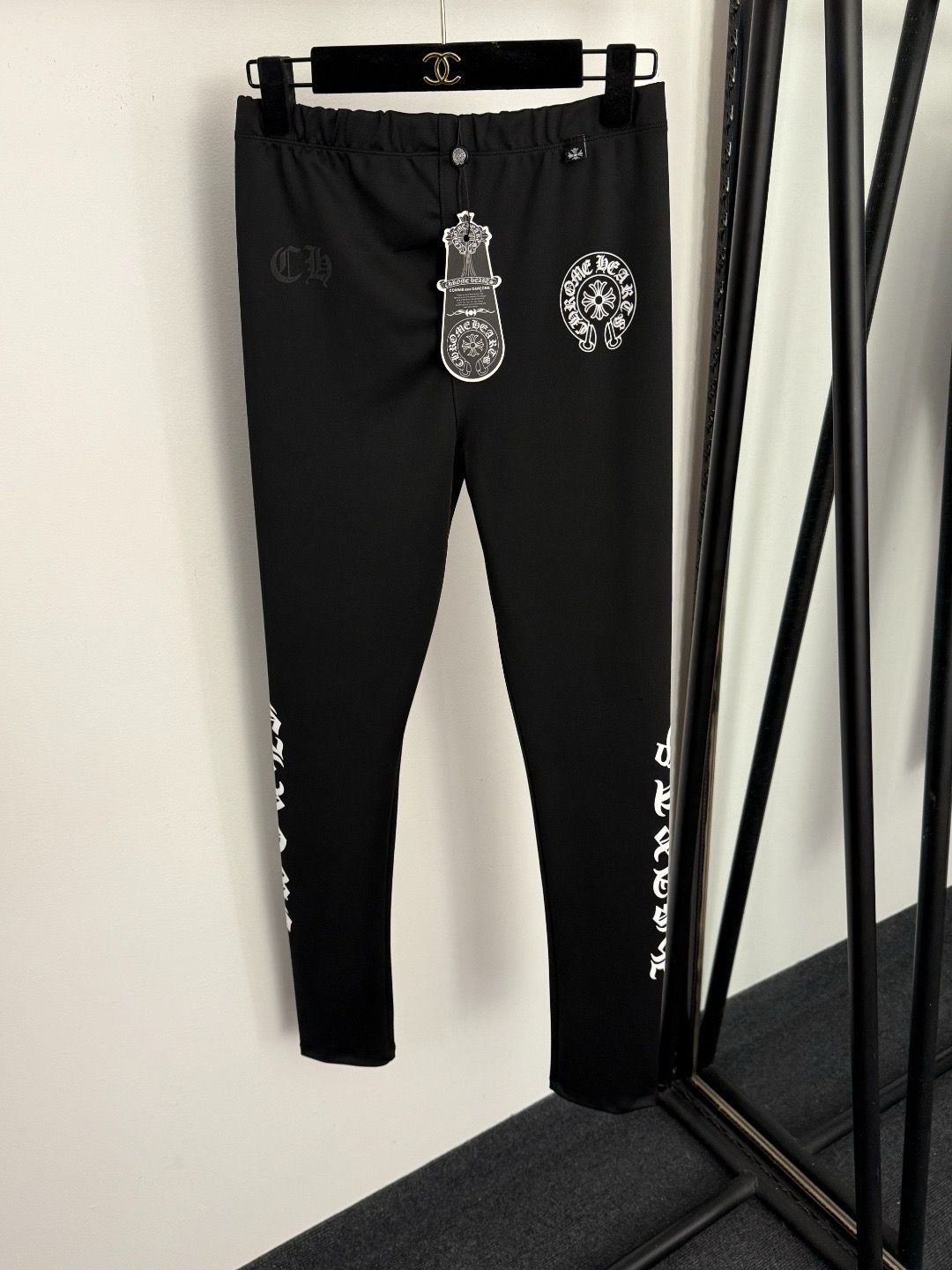Leggins Chrome scritta 