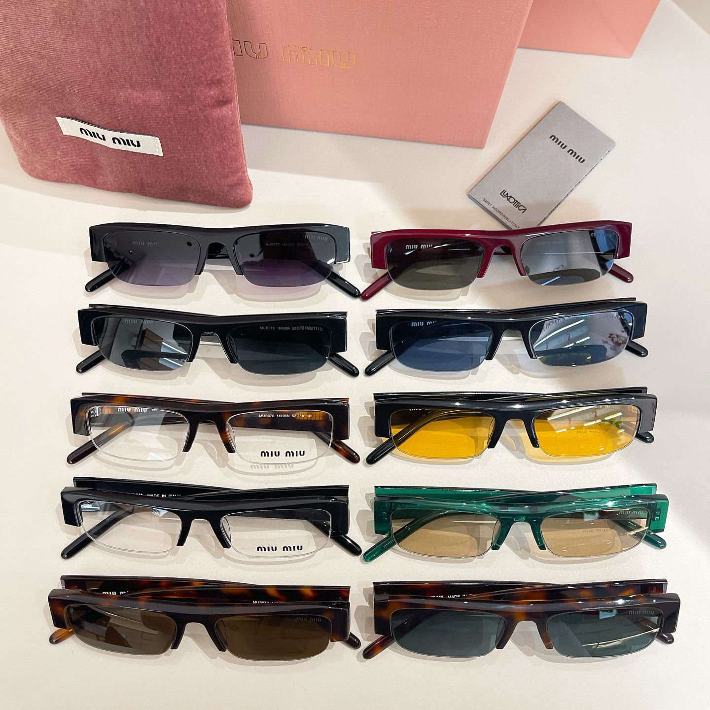 Occhiali Miu sole vetro