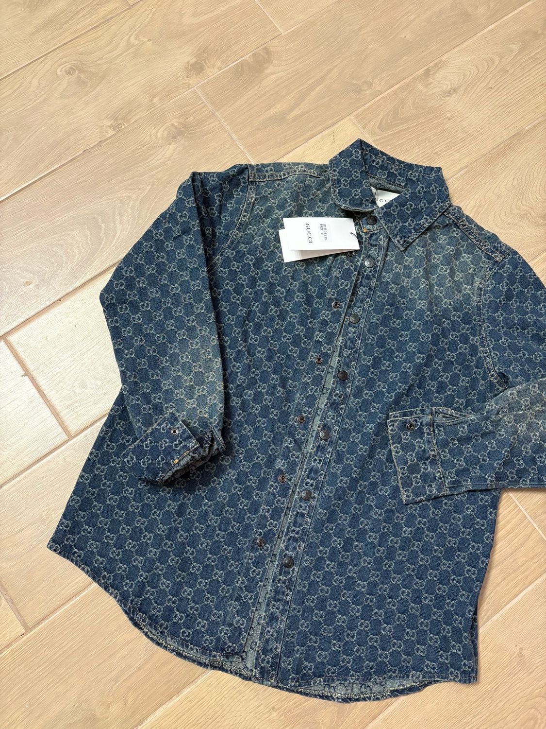 Camicia di jeans gg