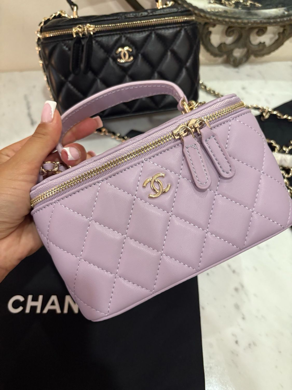 Vanity cc lilla specchio 
