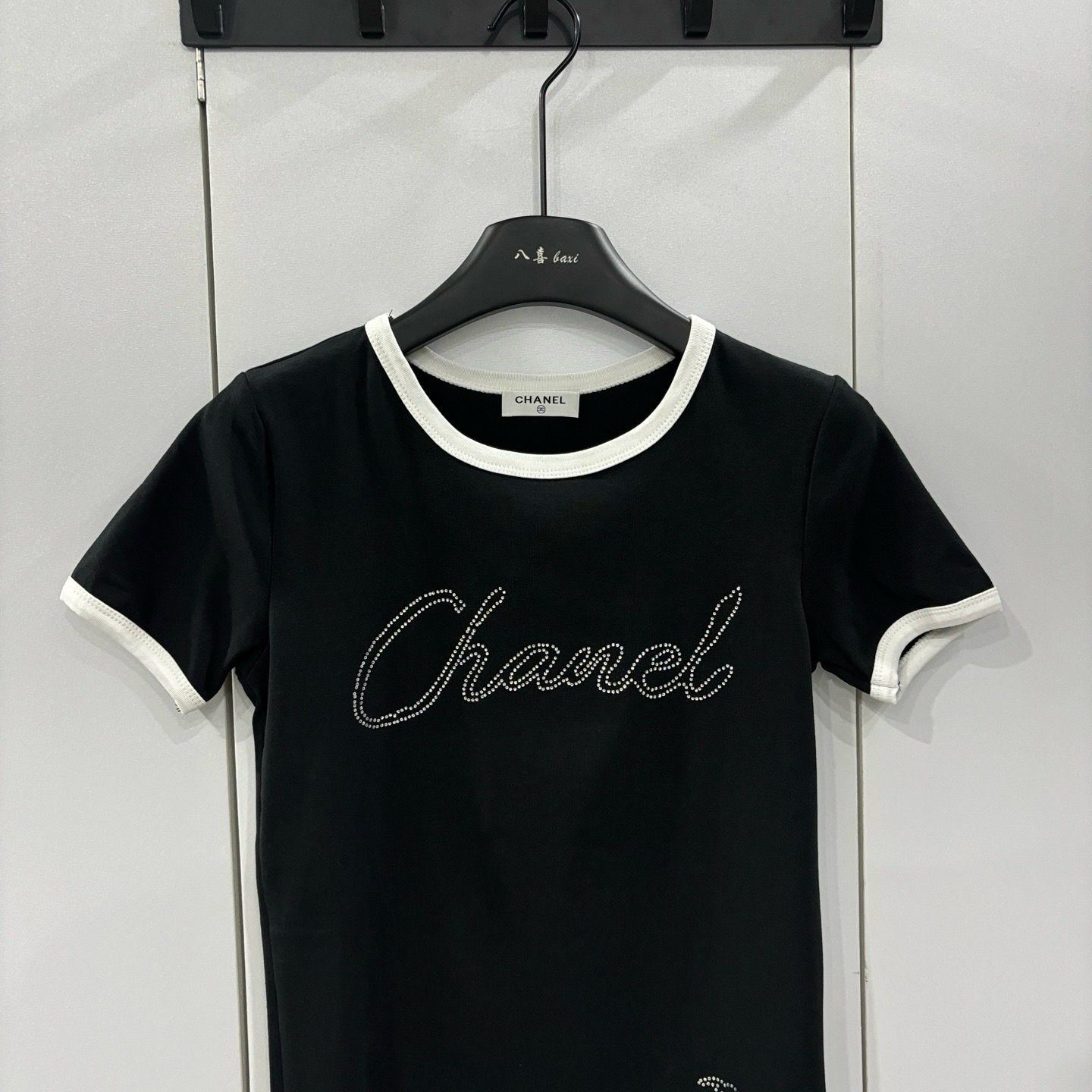 T-shirt chanel strass