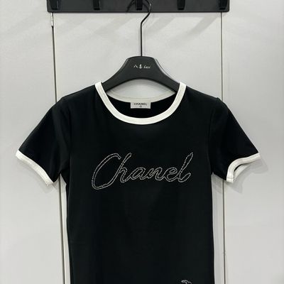 T-shirt chanel strass