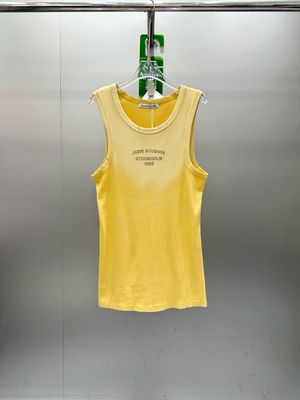 Canotta Acne giallo/blu