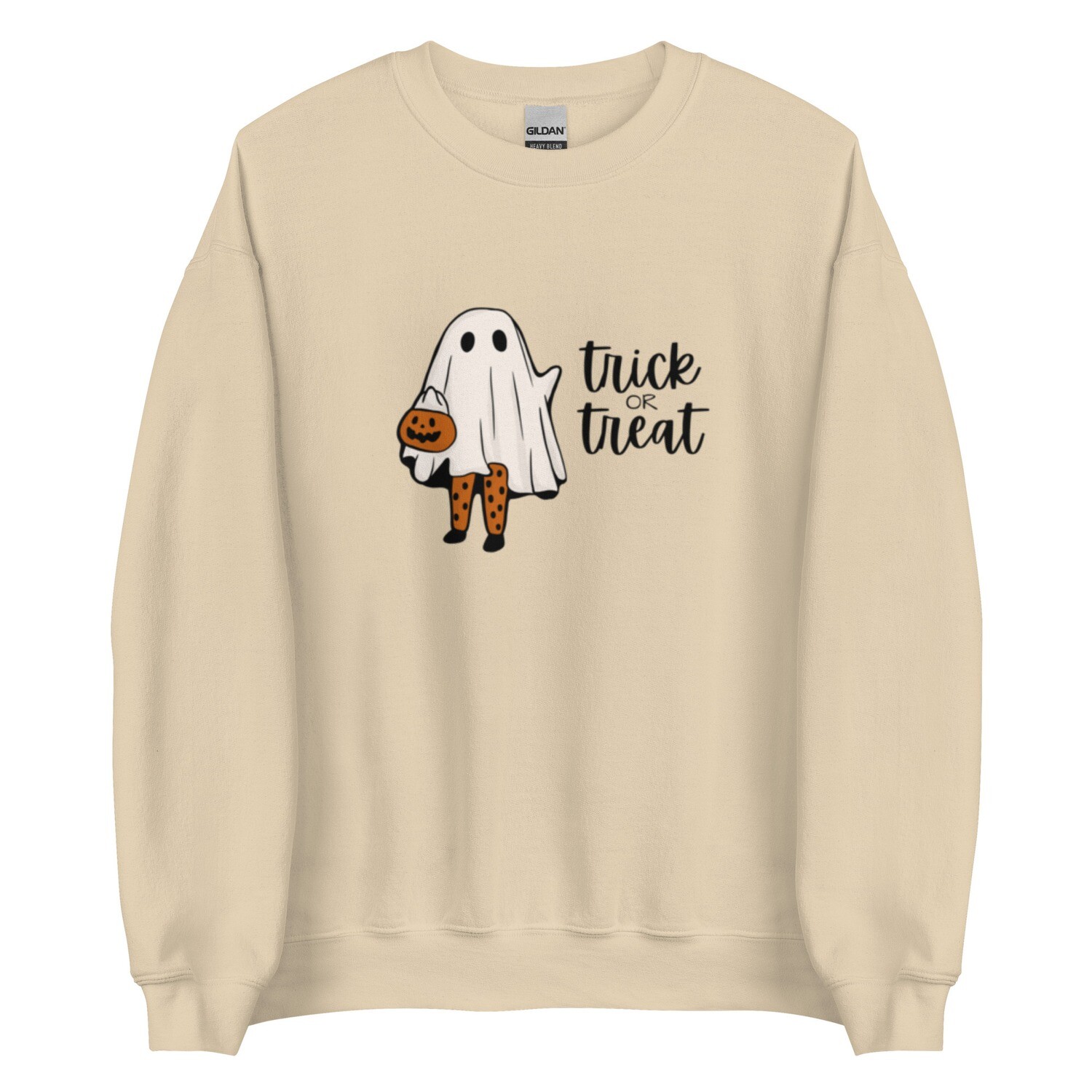 Trick or Treat Ghost Crewneck