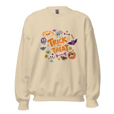 Trick or Treat Halloween Crewneck