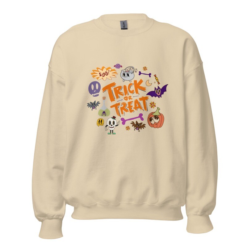 Trick or Treat Halloween Crewneck