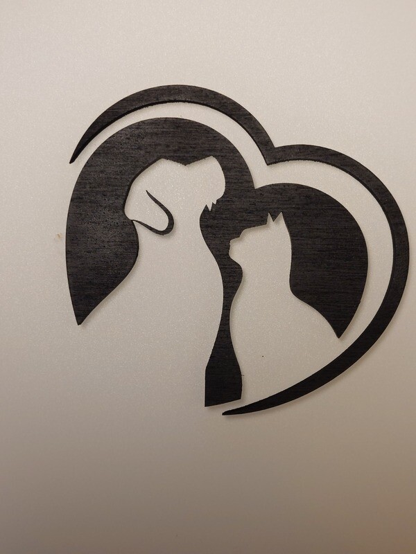 Hišni ljubljenčki-stenska dekoracija