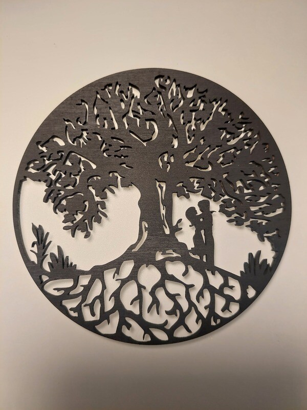 Stenska dekoracija ljubezen