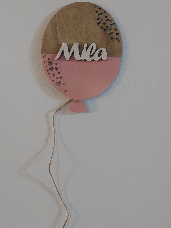 Balon, personalizirana dekoracija