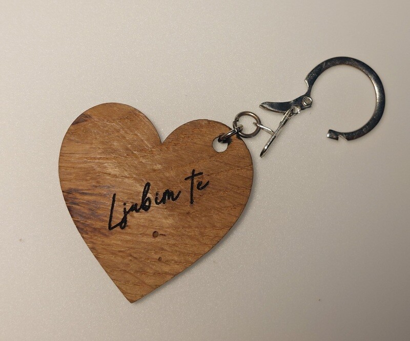 obesek srce(slovenski hrast)