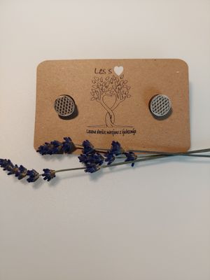 Mini uhančki flower of life