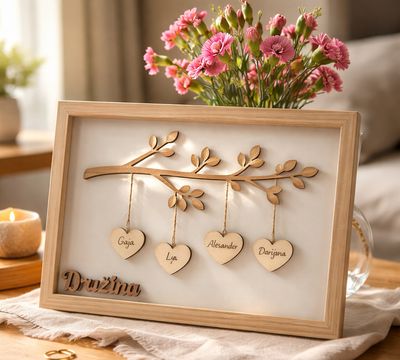 Personalizirana lesena darila