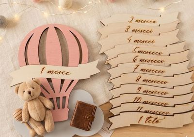 Personalizirana lesena darila za dojenčke in malčke