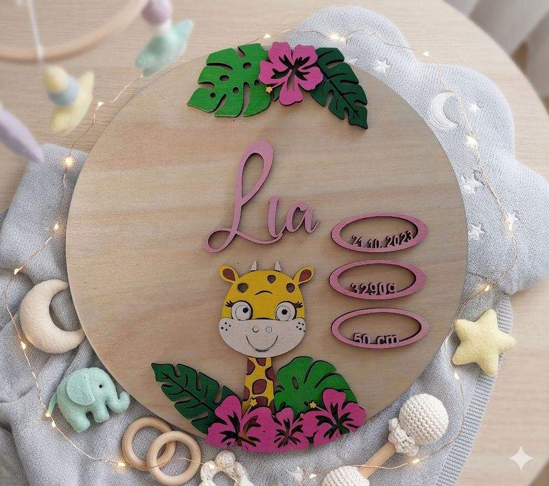 Darilo ob rojstvu "žirafa"