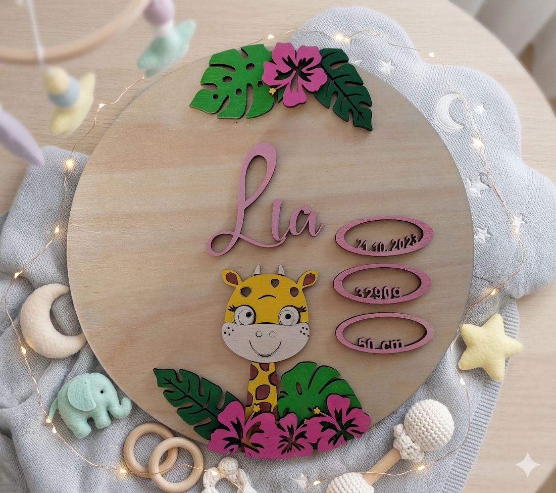 Darilo ob rojstvu "žirafa"