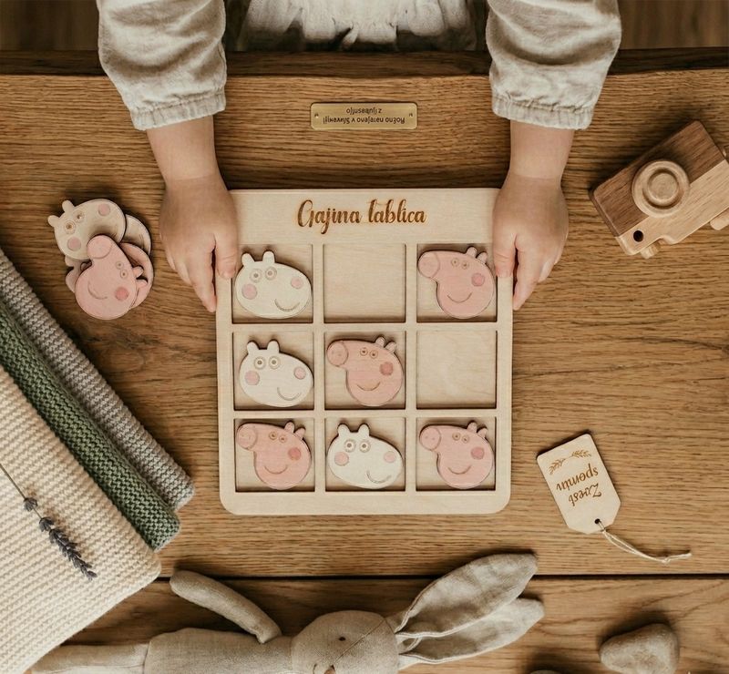 Pujsa pepa - tri v vrsto