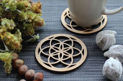 Podstavek roza življenja, seme življenja