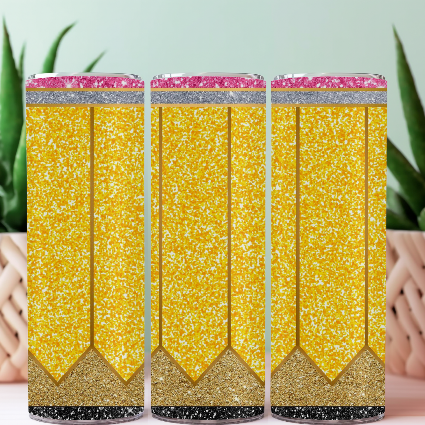 Back to School! Glitter Pencil