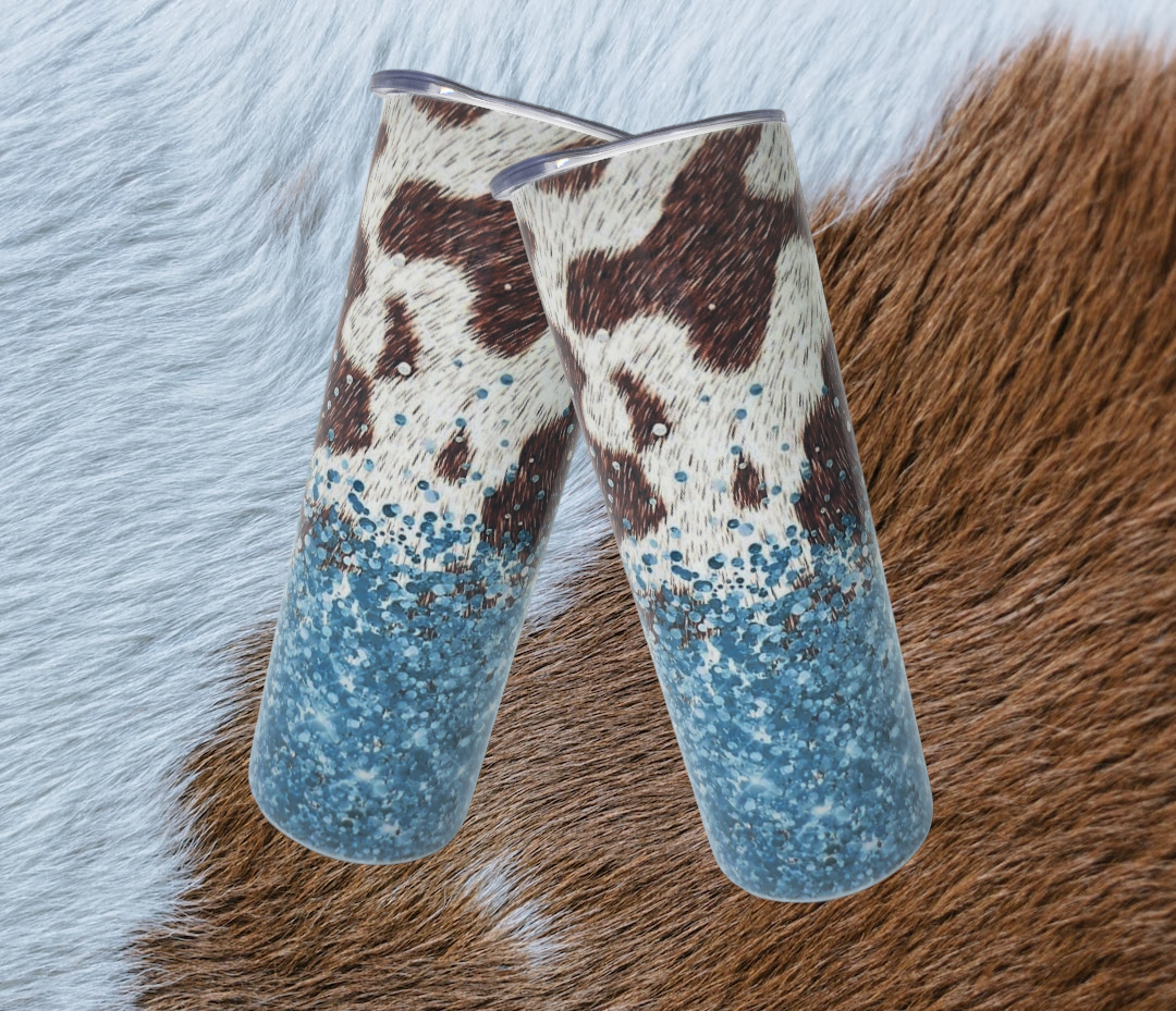 Glitz Cowhide