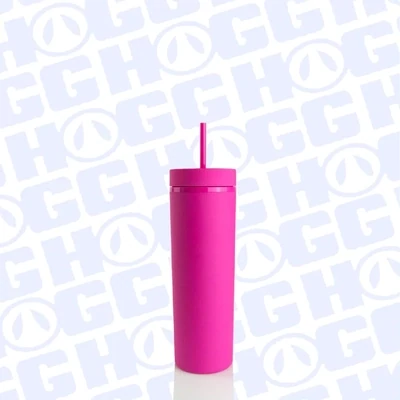 22OZ MATTE SKINNY TUMBLER Raspberry