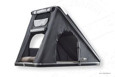 AUTOHOME tente de toit rigide COLUMBUS VARIANT - X-Long - Black Storm
