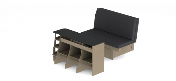 Pack transversal L1/L2 Banquette  surf