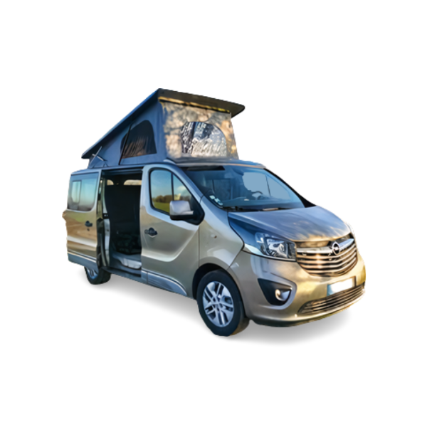 Toit relevable Opel Vivaro B empattement long fermeture sangles