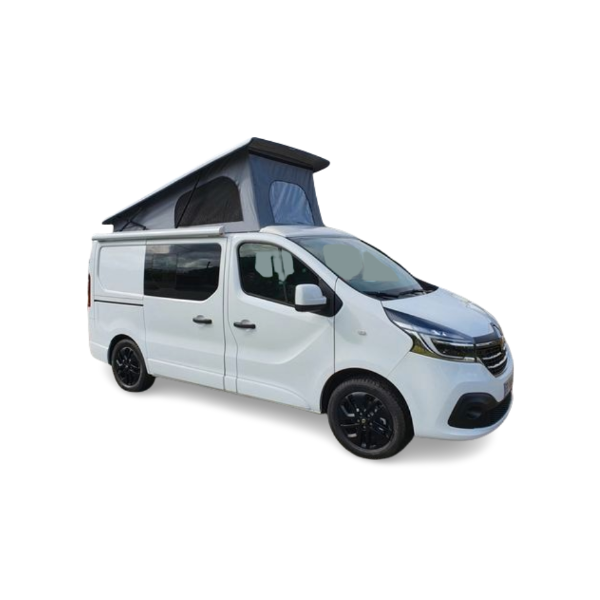 Aménagement latéral gauche clic clac classique L1H1 avec toit relevable Renault Trafic